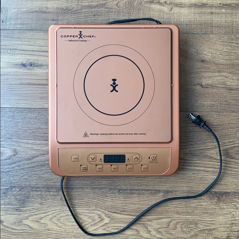 Copper chef induction cooktop